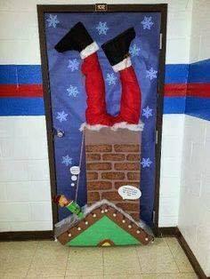 18 ideas espectaculares para decorar puertas en navidad