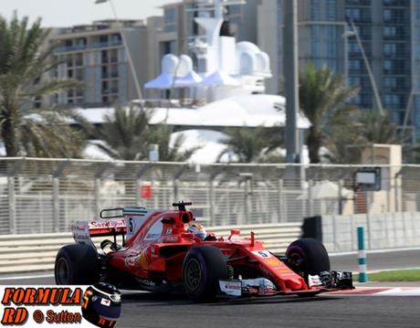 Pruebas libres 1 del GP de Abu Dhabi 2017 | Vettel lidera sobre Hamilton