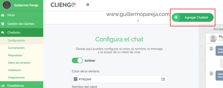 chat robot para facebook