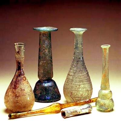 Frascos de vidrio para perfumes y productos cosméticos