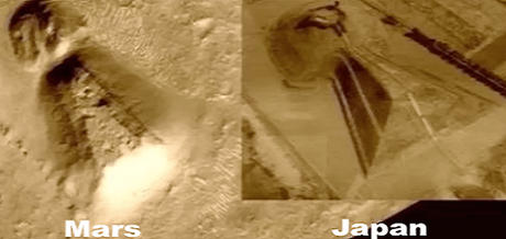 Descubren en Marte una estructura idéntica a una antigua tumba japonesa Descubren en Marte una estructura idéntica a una antigua tumba japonesa