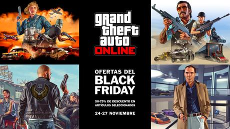 GTA V Online se suma a los descuentos festivos con su particular Black Friday