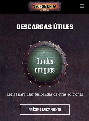 Unos archivos curiosos y útiles para Necromunda