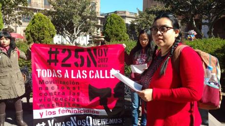 Realizarán marcha por “Día Internacional de la Eliminación de la Violencia contra las Mujeres”