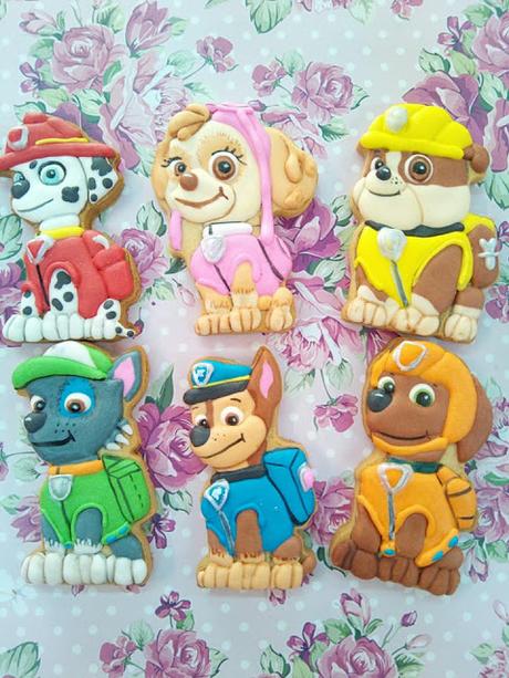 GALLETAS LA PATRULLA CANINA Y CORTADORES