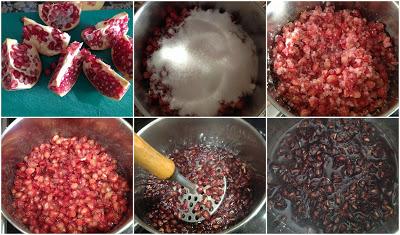 Arrollado de soletilla y granada