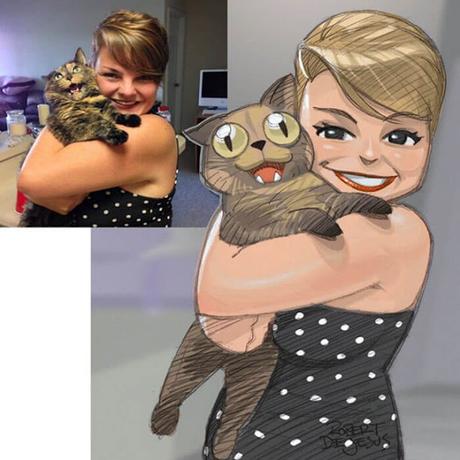 ¿Como se verían tus hijos con sus perros transformados en caricaturas? ¿Como se verían tus hijos con sus perros transformados en caricaturas?