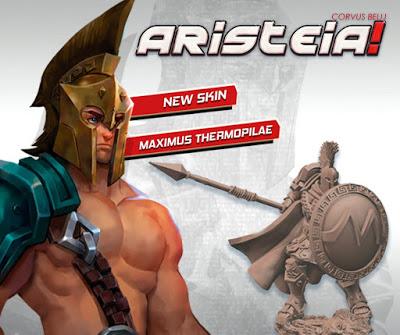 Aristeia! en las Hispania Wargames e imagen nueva de Maximus 