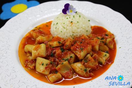 Sepia en salsa de pimientos Thermomix Sepia en salsa de pimientos Thermomix