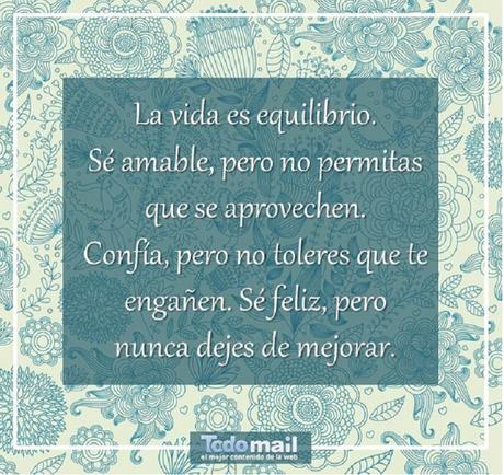 10 Citas Para Alcanzar El Equilibrio En La Vida