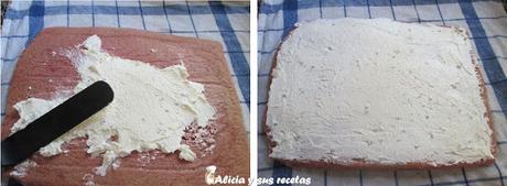 BRAZO SALADO DE REMOLACHA RELLENO DE QUESO