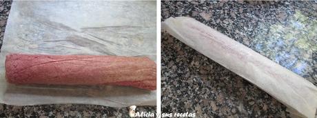BRAZO SALADO DE REMOLACHA RELLENO DE QUESO