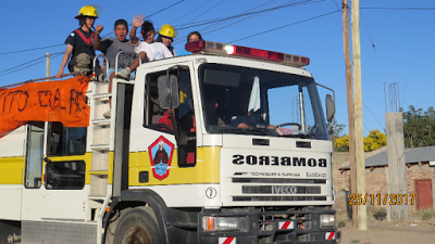 Impresionante recibimiento tuvo Javier Colipi en Piedra del Aguila