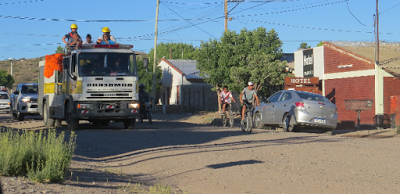 Impresionante recibimiento tuvo Javier Colipi en Piedra del Aguila