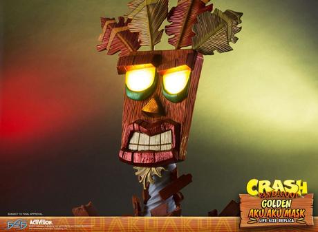 Presentan espectacular figura de Aku Aku Presentan espectacular figura de Aku Aku