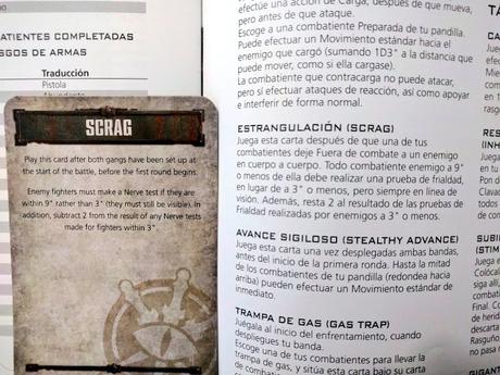 Abundantes fallos y erratas en las cartas de Necromunda