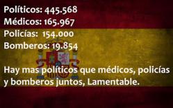 Los políticos invaden y arruinan España Los políticos invaden y arruinan España