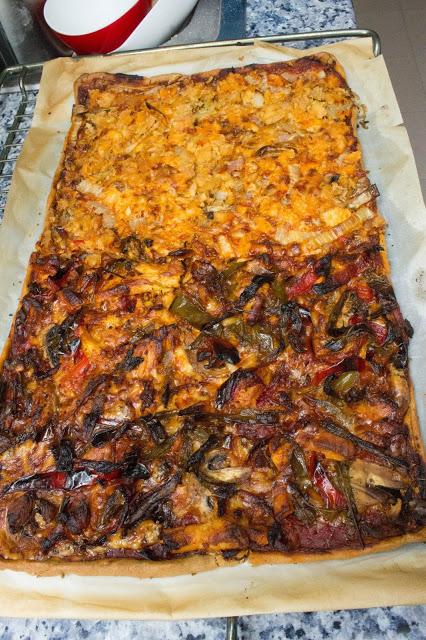 Pizza fit de avena 2 sabores sin lactosa ni gluten Pizza fit de avena 2 sabores sin lactosa ni gluten