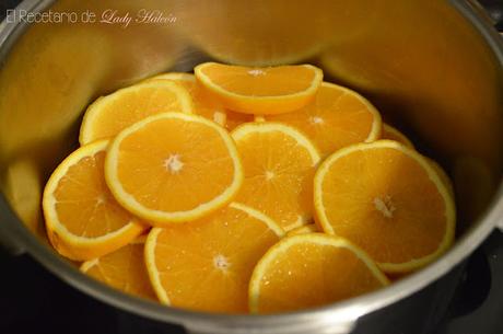 Naranjas confitadas y bañadas en chocolate - Reto #asaltablogs