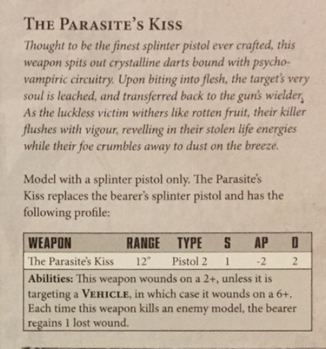 Adelanto de reglas de los Eldar Oscuros/Drukhari en el Chapter Approved Adelanto de reglas de los Eldar Oscuros/Drukhari en el Chapter Approved