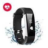 Pulsera de Actividad Pulsómetro Impermeable IP67 GRAN’T Pulsera Inteligente con Monitor de Ritmo Cardíaco Monitor de Actividad Podómetro Monitor de Calorías y Sueño Fitness Tracker Pulsera Bluetooth Móvil Compatible con IOS y Android con APP en Españo