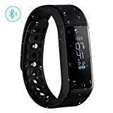 VicTsing BAND 2, Pulsera Deportiva Inteligente, Podómetro, Monitor de Calorías, Monitor de Dormir, Resistente al agua IP67, Bluetooth compatible con IOS y Android [La Última Versión]