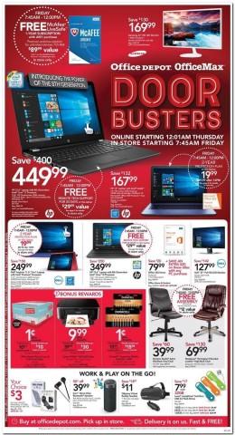 Ofertas de Office Depot y OfficeMax para el Cyber Monday 2017