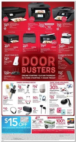 Ofertas de Office Depot y OfficeMax para el Cyber Monday 2017