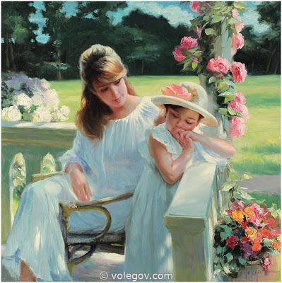 Enamorada de su pincel III Enamorada de su pincel III