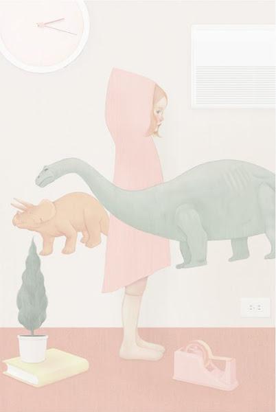 El dulce y cruel surrealismo dinosauriano de Hsiao-Ron Cheng