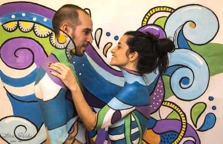 Bodypaint de pareja