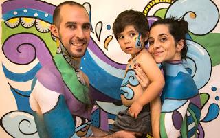 Bodypaint de pareja