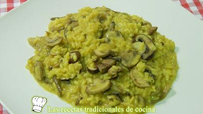 Cómo hacer Risotto de setas y champiñones