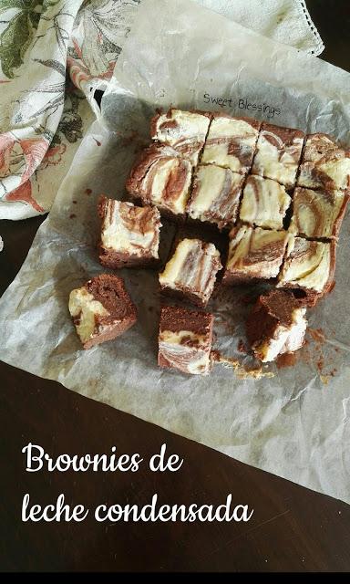 Brownies de leche condensada Brownies de leche condensada