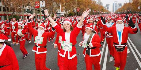 LA CARRERA DE PAPA NOEL DE EL CORTE INGLÉS 2017 LA CARRERA DE PAPA NOEL DE EL CORTE INGLÉS 2017