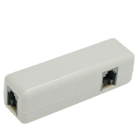 Adaptador Divisor de línea DealMux RJ11 ADSL módem telefónico para Teléfono fijo