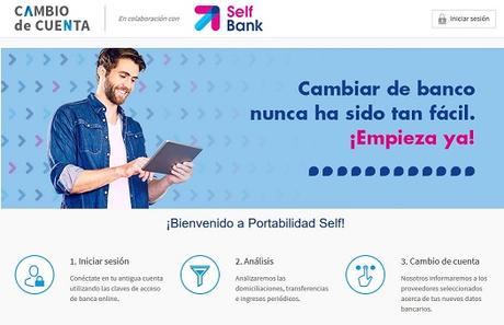 ¿Cómo hacer una portabilidad de banco sin moverse de casa? portabilidad-self