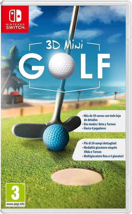 Se anuncia 3D Mini golf para Nintendo Switch