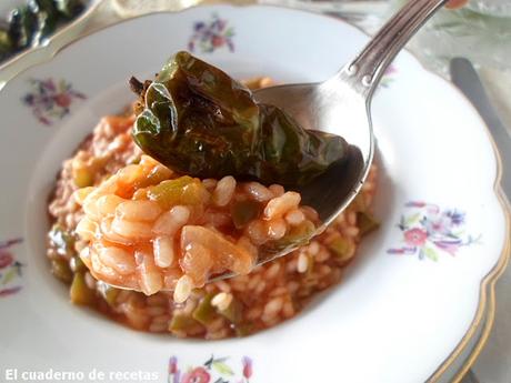 Arroz con tomate y pimientos fritos Arroz con Tomate & Pimientos Fritos