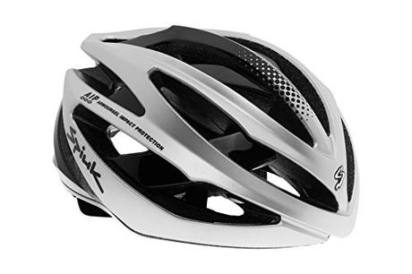Spiuk Profit, el casco tope de gama de la marca española Spiuk Profit Casco, Unisex Adulto, Plata Mate/Negro, (M-L) 53-61