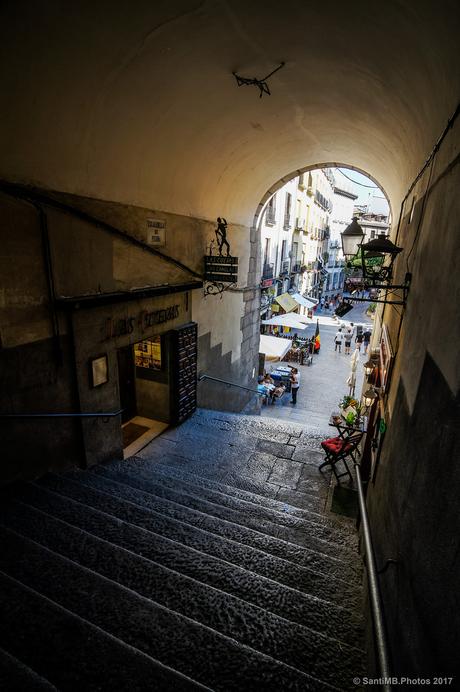 Escalerilla de piedra