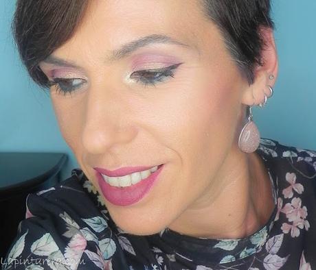 Maquillaje para una blusa estampada: Look radiant freesia