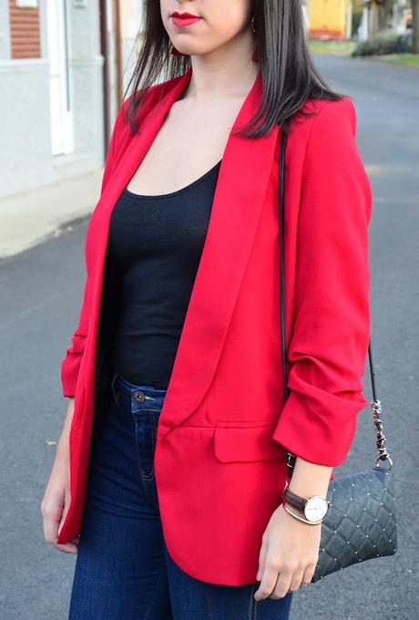 Blazer rojo