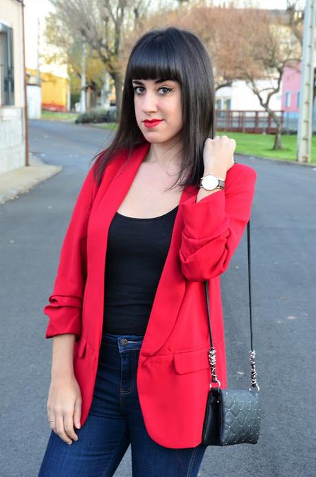 Blazer rojo