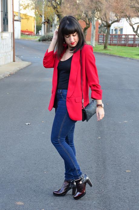 Blazer rojo