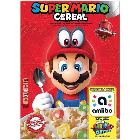 Estarían en camino unos cereales de Super Mario Odyssey con amiibo incluido Estarían en camino unos cereales de Super Mario Odyssey con amiibo incluido