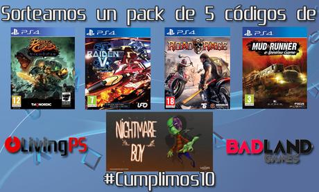 Sorteamos un pack de 5 juegos de BadLand Games