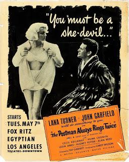 Una novela, tres películas: ( III ) 1946 The Postman Always Rings Twice Una novela, tres películas: ( III ) 1946 The Postman Always Rings Twice