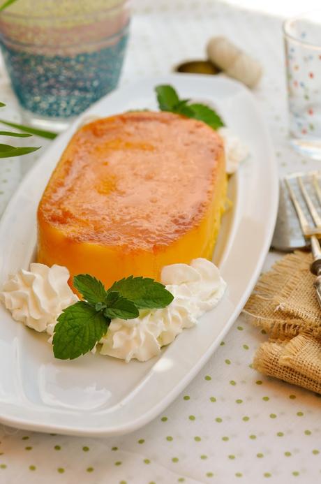 PUDING DE CALABAZA Y NARANJA (CON THERMOMIX Y TRADICIONAL)