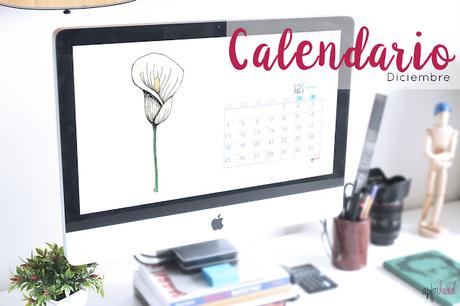 Freebie: Calendario Diciembre